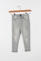 GAP Blugi skinny cu talie inalta si rupturi decorative Fete