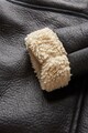 NEXT Jacheta de piele ecologica cu garnituri din blana shearling sintetica Femei