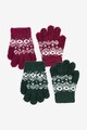 NEXT Ръкавици с геометрична шарка - 2 чифта Момичета
