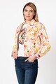 DESIGUAL Jacheta de denim cu imprimeu floral Chaq Lisam Femei