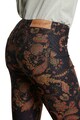 DESIGUAL Pantaloni skinny cu imprimeu floral Femei