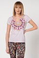 DESIGUAL Tricou cu imprimeu floral cu mandala Croacia Femei