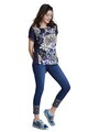 DESIGUAL Tricou cu model floral Femei