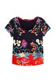 DESIGUAL Tricou cu imprimeu floral Femei