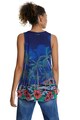 DESIGUAL Top lejer cu imprimeu tropical Femei