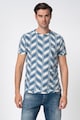 DESIGUAL Tricou cu model herringbone Kelly Barbati