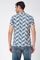 DESIGUAL Tricou cu model herringbone Kelly Barbati