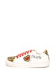 Guess Pantofi sport din piele cu animal print Fete