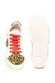 Guess Pantofi sport din piele cu animal print Fete