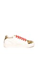 Guess Pantofi sport din piele cu animal print Fete