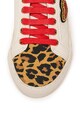 GUESS Pantofi sport din piele cu animal print Fete