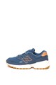 New Balance 574 bőr sneaker textilszegélyekkel női