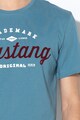 Mustang Памучна тениска Alex C с лого Мъже