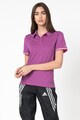 adidas Performance Tricou polo cu garnituri contrastante Femei