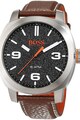 Hugo Boss Orange Часовник с кожена каишка Мъже