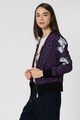 Ted Baker Jacheta bomber vaporoasa cu animal print Wiilow Femei