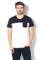 EDC by Esprit Тениска от органичен памук и джоб на гърдите Мъже