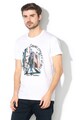 EDC by Esprit Tricou de bumbac cu imprimeu grafic Barbati