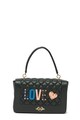 Love Moschino Капитонирана ръчна чанта с отделяща се презрамка Жени