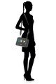 Love Moschino Капитонирана ръчна чанта с отделяща се презрамка Жени