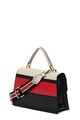 Love Moschino Кожена чанта с дизайн с цветен блок Жени