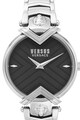 VERSUS VERSACE Ceas rotund cu bratara metalica Mabillon, 36 mm Femei