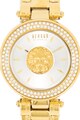 VERSUS VERSACE Ceas rotund decorat cu cristale Brick Lane, 36 mm Femei