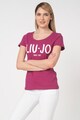 Liu Jo Tricou slim fit cu imprimeu logo Femei