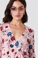 NA-KD Rochie mini cu imprimeu floral Femei