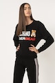 Moschino Bluza sport de casa, cu imprimeu logo cauciucat Femei