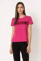 Moschino Tricou de casa cu decolteu la baza gatului si imprimeu logo Femei