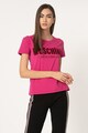 Moschino Tricou de casa cu decolteu la baza gatului si imprimeu logo Femei