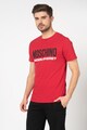 Moschino Tricou de casa cu aplicatie logo cauciucata Barbati