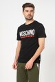 Moschino Tricou de casa cu aplicatie logo cauciucata Barbati
