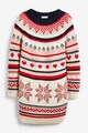 NEXT Rochie tricotata, cu model traditional Fete