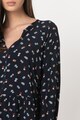 GAP Bluza vaporoasa cu decolteu in V si imprimeu floral Femei