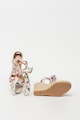 Ted Baker Sandale tip espadrile cu talpa wedge si imprimeu floral Kelispe Femei