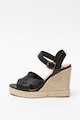 Ted Baker Sandale tip espadrile de piele cu talpa wedge Sellana Femei