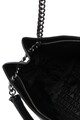 GUESS Кожена чанта Solange с релефно лого Жени
