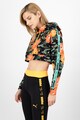 Puma Hanorac crop cu model floral Peony Femei