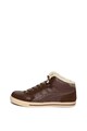 Asics Pantofi sport de piele ecologica cu blana shearling sintetica Aaron Barbati