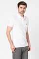 United Colors of Benetton Tricou polo slim fit cu broderie logo Barbati