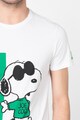 United Colors of Benetton Tricou din bumbac organic cu imprimeu grafic Barbati