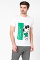 United Colors of Benetton Tricou din bumbac organic cu imprimeu grafic Barbati