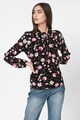 Esprit Bluza cu imprimeu floral si funda din panglici Femei