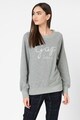 GAP Bluza sport din material teddy, cu maneci raglan si logo Femei