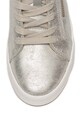 Geox Pantofi sport din piele ecologica cu aspect metalizat Blomiee Femei