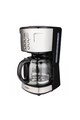 Heinner Cafetiera digitala   900 W, 1.5 L, timer, Negru/Inox Femei