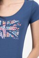 Pepe Jeans London Tricou cu imprimeu abstract Cara Femei