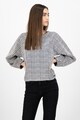 Pepe Jeans London Bluza cu model houndstooth Bianca Femei